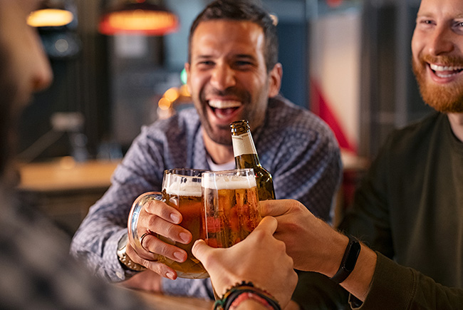 Dagje weg met vrienden: high beer